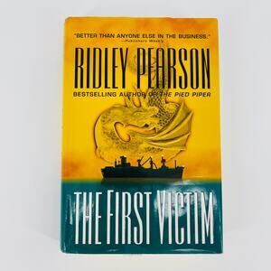 The First Victim a hardback novel / book by Ridley Pearson - Good Used Condition